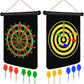 Magnetic Dart Board Outdoor Game Suitable for Children to Play Comes with 12 Darts Best Toys Gifts for Teenage Boys Girls Age 5 6 7 8 9 10 11 12 Years (12 in)