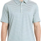 Men's Golf Polo Shirts Short Sleeve Striped Performance Moisture Wicking Dry Fit Golf Shirts for Men