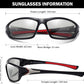 FAGUMA Sports Polarized Sunglasses For Men Cycling Driving Fishing UV400 Protection