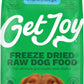 Get Joy Gut Health Fresh Freeze Dried Raw Meal, Chicken Recipe, 16 Ounce Bag, Dog Food for Dogs of All Breeds and Life Stages, PhD Animal Nutritionist Formulated, Made in USA