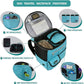 PetAmi Dog Travel Bag Backpack, Airline Approved Dog Bags for Traveling, Puppy Diaper Bag Supplies, Pet Camping Essentials Hiking Accessories Dog Mom Gift, Food Container, Collapsible Bowls, Teal Blue