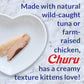 INABA Churu for Kittens, Grain-Free Creamy, Purée Lickable Cat Treats with DHA, EPA, Vitamin E & Taurine, 0.5 Ounces Each, 12 Tubes (4 per Pack), Chicken Recipe