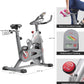 Sunny Health & Fitness Indoor Cycling Exercise Bike w/Adjustable Cushion Seat & Multi-Grip Handlebar, Stationary Workout Equipment For Adult Cardio Training, Optional Free SunnyFit App Connection