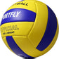 Official Size 5 Volleyball, Soft Indoor Outdoor Volleyball for Game Gym Training Beach Play, 2 Pcs Per Pack with Pump Kit