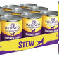 Wellness Complete Health Thick & Chunky Natural Grain Free Canned Wet Dog Food, Chicken Stew, 12.5-Ounce Can (Pack of 12)