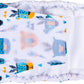 CuteBone Dog Diapers Male Washable Belly Band for Male Dogs Wraps 3pcs a Pack DM43XS
