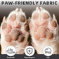 KOOLTAIL Dog Socks for Hot Pavement, Summer Breathable Dog Socks to Prevent Licking Paws, Non Slip Pet Boots & Paw Protectors for Hardwood Floor,Grippy Shoes for Small Medium Large Senior Dogs,Black L