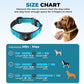 2025 Upgrade Airtag Dog Collar, Reflective Dog Collar with Airtag Holder, IP68 Waterproof| Metal Buckle| Ultra-Durable| Comfortable Padded, GPS Dog Collars for Medium Large Dogs (Blue,L)