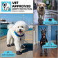 JZXOIVA Dog Shoes for Hot Pavement, Dog Booties for Large Dogs, Breathable Dog Boots & Paw Protectors, Adjustable Non-Slip Dog Rain Booties, Waterproof Pets Sandals for Beach Black Size 9