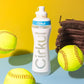 Cirkul 22oz. White Plastic Grip Squeeze Water Bottle & Sport Lid, BPA-Free, Non-Slip Design for Gym, Biking & Sports