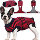 Kuoser Recovery Suit for Dogs Cats After Surgery, Professional Pet Recovery Shirt Dog Abdominal Wounds Bandages, Substitute E-Collar & Cone,Prevent Licking Dog Onesies Pet Surgery Recovery Suit