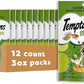 Temptations MixUps Catnip Fever Flavor Crunchy and Soft Cat Treats, 3 oz. Pouch (Pack of 12)