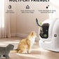 PETKIT PuraMax 2 Automatic Self Cleaning Litter Box, Anti-Leakage Multi-Cat Compatible Smart Cats Litter Box, Safety Sensors App Control Include Triple Odor Removal Litter Mat Trash Bags