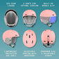 Retrospec Zephyr Ski Helmet - Snowboard Helmet for Adults & Youth - Adjustable Fit with Breathable Vents for Men, Women, Boys and Girls