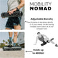 Inflatable Foam Roller – Travel Foam Roller for Muscle Recovery, Deep Tissue Massage, Physical Therapy, Hiking, Backpacking, Gym, Home – Includes Pump, Bag – Adjustable Firmness
