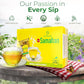 SAMAHAN Ayurvedic Herbal Tea Packets - Sri Lankan Ceylon Blend with 14 Natural Herbs Including Ginger, Black Pepper & More, Herbal Tea Bags for Wellness, Relaxation & Daily Comfort - 100 Count