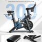 MERACH Exercise Bike, Brake Pad Stationary Bike with Exclusive App, Low Noise Indoor Cycling Bike with 300lbs Weight Capacity, Tablet Mount and Fitness Courses for Weight Loss