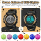 Kids Watch,Boys Watch for 3-15 Year Old Boys,Digital Sport Outdoor Multifunctional Chronograph LED 50 M Waterproof Alarm Calendar Analog Watch for Children with Silicone Band,Kids Gift