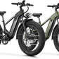 LEONX M2 Pro Electric Bike,1800W Motor Electric Bike for Adults, 26'' x 4.0'' Fat Tire Ebike with 48V 17.5AH Battery, 36MPH 85Miles Long Range Electric Mountain Bike, Up to 110 Nm