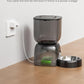 Automatic Cat Feeder, Cat Food Dispenser Battery-Operated with 180-Day Battery Life, Timed Pet Feeder for Cats and Dogs, Desiccant Bag, Programmable Portion Control, 4 Daily Meals, 10s Voice Recorder