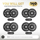 2 Inch Bumper Plates，10-500lbs，Barbell Rubber Olympic Weight Plates Set for Home Gym, Strength Training & Weight Lifting, Multiple Options Colors