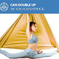 Aerial Silks Starter Kit - Durable 9 Yards of Aerial Yoga Hammock with Hardware & Guide - Aerial Swing for Acrobatic Flying Yoga & All Levels (Aerial Rigging Point Up to 13ft)