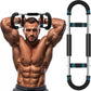 Twister Arm Exerciser, 66-110lb Adjustable Bar, Twister Arm Trainer Chest Shoulder Arm Workout Equipment, Portable Detachable Upper Body Fitness Machine for Home & Gym