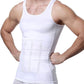 GKVK Mens Slimming Body Shaper Vest Shirt Abs Abdomen Slim