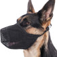 Mayerzon Dog Muzzle, Patented Soft Mesh Muzzle for Small Medium Large Dogs for Scavenging Biting Licking and Chewing, Allows to Pant and Drink (L, Black)