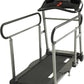 Senior Fitness Treadmill, 400 lb Capacity, Safe Design with Full-Length Rails, Low Step-Up Height, 0.2–4 MPH Motorized Walking Treadmill for Elderly, Recovery & Home Exercise