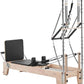VEVOR Pilates Reformer Machine, Pilates Workout Equipment for Home Gym Studio Use, Pilates Bed with Dual Resistance- Spring & Cord, Reformer Set, Up to 400 LBS