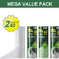 Fedicelly Large Lint Rollers Pet Hair Extra Sticky Refills,Mega Value Set 6.3 inches Wider with 320 Sheets for Cat and Dog Hair Removal,80 Sheets Per Roller (Pack of 4)