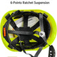 Forestry Safety Helmet with Build-in Visor Mesh Face Shield Ear Muffs 4 in 1 Chainsaw Safety Hard Hats