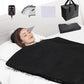 VEVOR Far Infrared Carbon Heating Sauna Blanket for Detoxification and Home Relaxation, Portable with 1-6 Level Adjustable Temperature Range (95-185℉) and 1-60 Minutes Timer