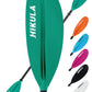 Kayak Paddle 4 Pieces Aluminum Shaft and PP Blade Floating 86.6in/220cm, 90.5inch/230cm Lightweight Oars