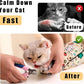 21.7" Cat Grooming Wrap,Self-Adherent Cat Wrap for Cutting Nails,Anti-Escape Pet Swaddle for Medicine,Teeth Brushing,Ear Cleaning(Within 6lbs)
