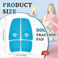 Dog Traction Pad Dog Paddle Board Kayak Accessories 21.2 x 15.3 Inch Non Slip Deck Grip Mat Surfboard Traction Good Grip EVA Foams for SUP Skimboard Paddleboard Surfboard