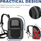 Apollo Walker Pet Carrier Backpack for 4-15lb Cats and Dogs, Puppies, Safety Features and Cushion Back Support | for Travel, Hiking, Outdoor Use (Gray)