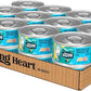 A Strong Heart Canned Wet Cat Food, Shreds with Ocean Whitefish & Tuna - 5.5 oz Cans (Pack of 24), Made in The USA with Real Ocean Whitefish & Tuna