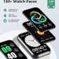 Smart Watch Fitness Tracker (Answer/Make Call), 24/7 Heart Rate Spo2 Blood Pressure Monitor Sleep Tracker, 114 Sports Modes Pedometer Calorie Step Tracker, Waterproof Activity Tracker for Men Women