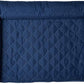 Furhaven Orthopedic Dog Bed for Medium/Small Dogs w/ Removable Bolsters & Washable Cover, For Dogs Up to 35 lbs - Quilted Sofa - Navy (Blue), Medium
