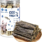 Dog Treats, Cod Skins Dog Treat with Taurine, One-Ingredient Grain-Free Chew Fish Skin Rolls Rich in Omega3, 8 oz