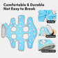 Supet Cat Grooming Hammock, Self-Adherent Cat Wrap for Cutting Nails, Anti-Escape Calming Wrap for Medicine, Nail Clipping, Teeth Brushing, Ear Cleaning