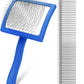 Slicker Brush for Dogs, Long Pin Dog Grooming Brush for Goldendoodles, Poodles, Doodles & More, Includes Bonus Pet Comb, Perfect for De-Shedding, Dematting & Reducing Tangles. Large, Blue