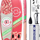 11'Stand Up Paddle Boards Surf Control with Premium SUP Board Accessories Backpack & Removable Fins, 34" Wide Inflatable Paddle Boards of All Skill Levels