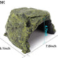 Reptile Rock Hide Cave - World 9.99 Mall Reptile Rock Hide Habitat Decoration|Natural,Non-Toxic, Made of Resin | Hideout for Small Lizards, Turtles, Reptiles, Amphibians,Fish