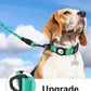TagME Airtag Dog Collar,Waterproof Reflective Pet Collar with Airtag Holder,Soft Padded and Double D-Rings for Medium Dogs,Turquoise