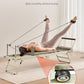 VEVOR Pilates Reformer Machine, Pilates Workout Equipment for Home Gym Studio Use, Pilates Bed with Dual Resistance- Spring & Cord, Reformer Set, Up to 400 LBS