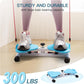 Waist Twisting Machine Pilates Twister Ab Twister Board with 300 lbs Capacity, Noiseless Home Gym Equipment for Core Exercise Slim Waist Belly Fat Workout for Women