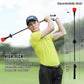 PGM Golf Swing Trainer Aid -2.0 Golf Swing Training Aid Golf Practice Warm-Up Stick for Strength Flexibility and Tempo Training -Suit for Practice Chipping Hitting Golf Accessories